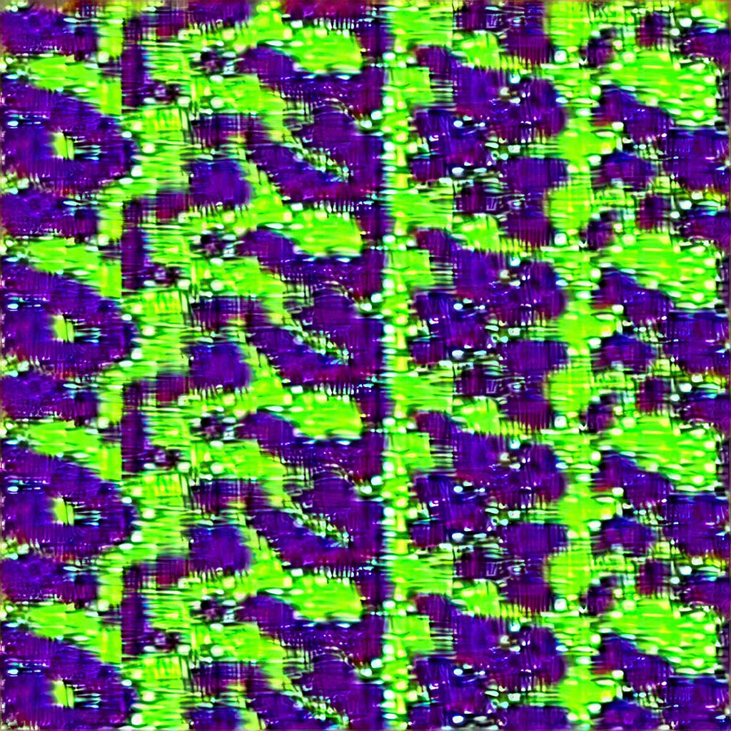 A Seam Pattern With a Green and Red Background (QS 14)