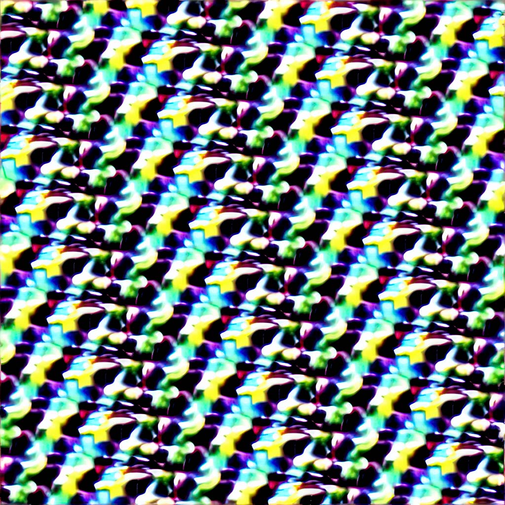 A Colorful Pattern With Many Colors (QS 18)