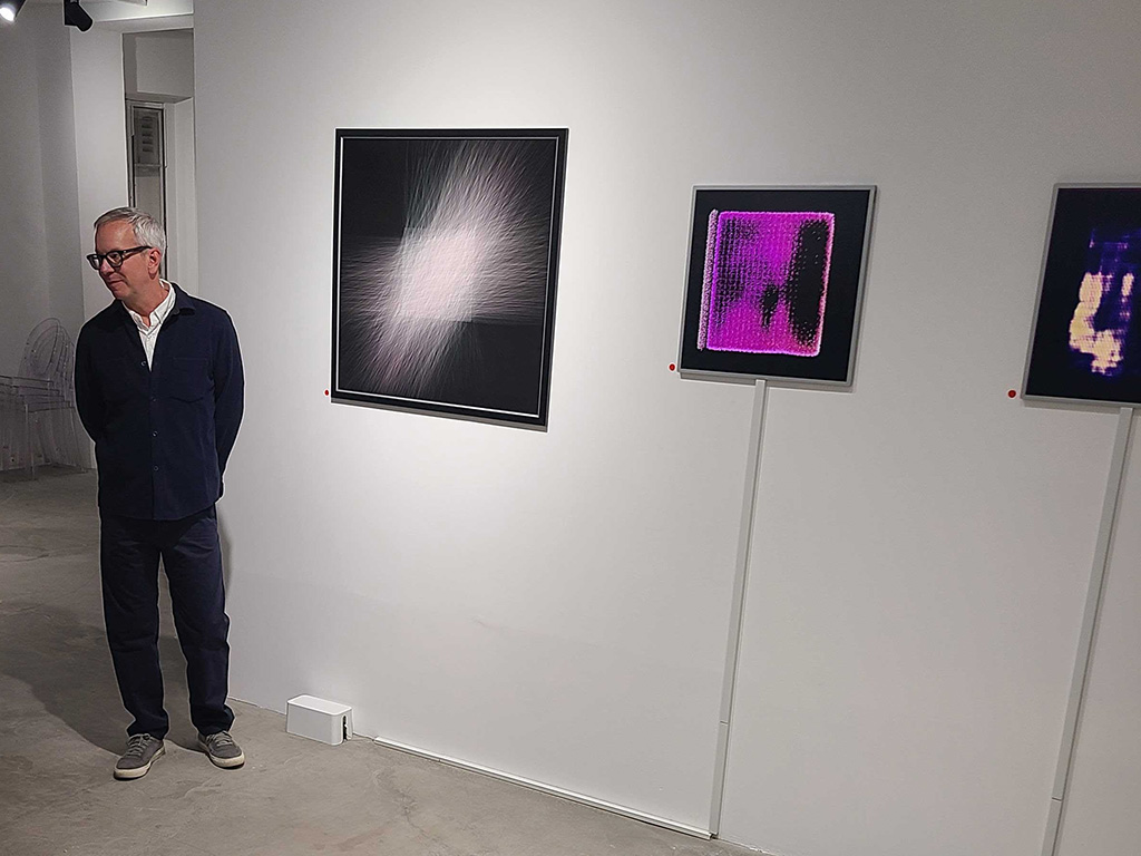 Exhibition view, 'From Code to Imagery,' Galerie Joseph, Paris, 2024