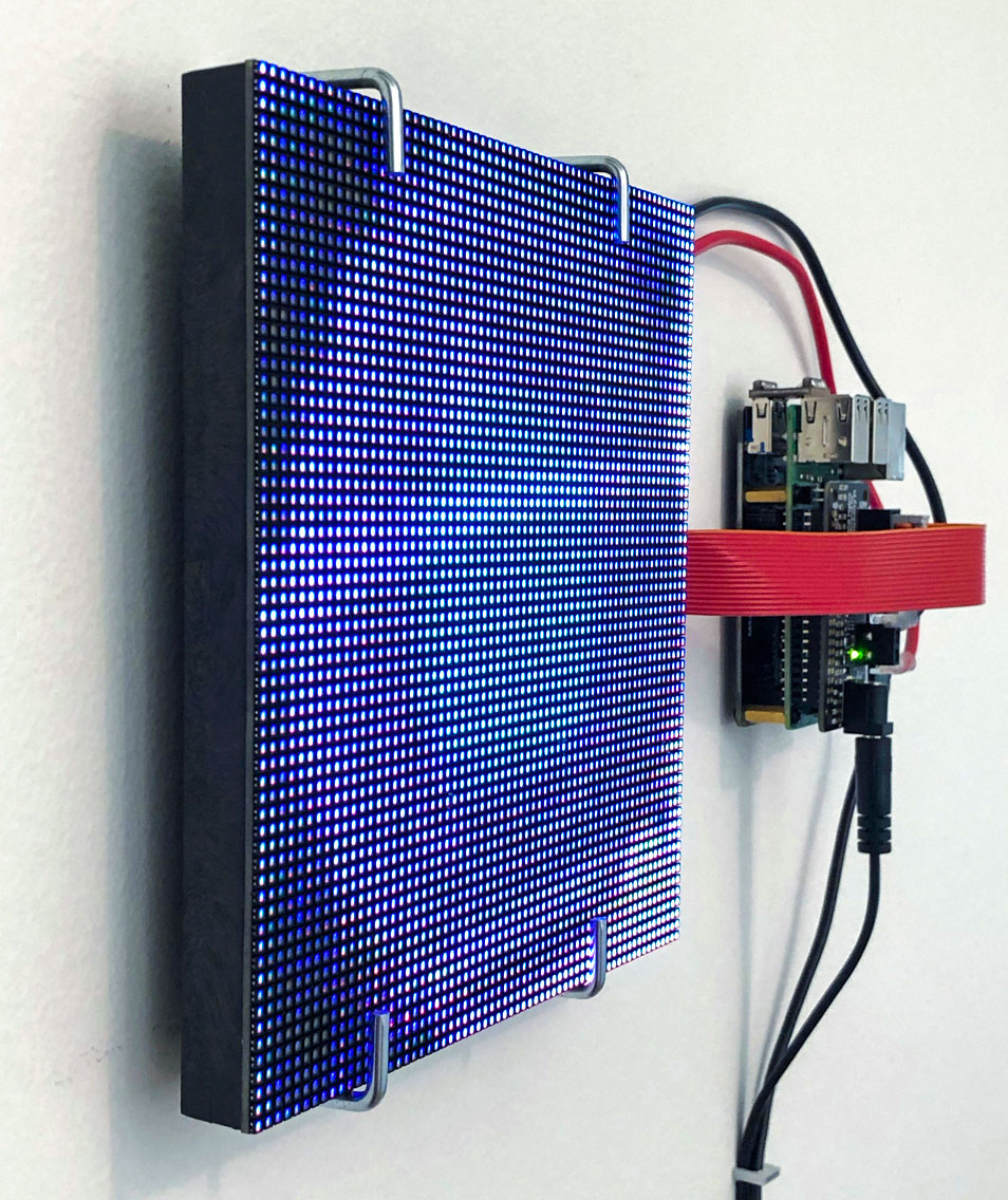 Little AI, AI data sculpture by David Young