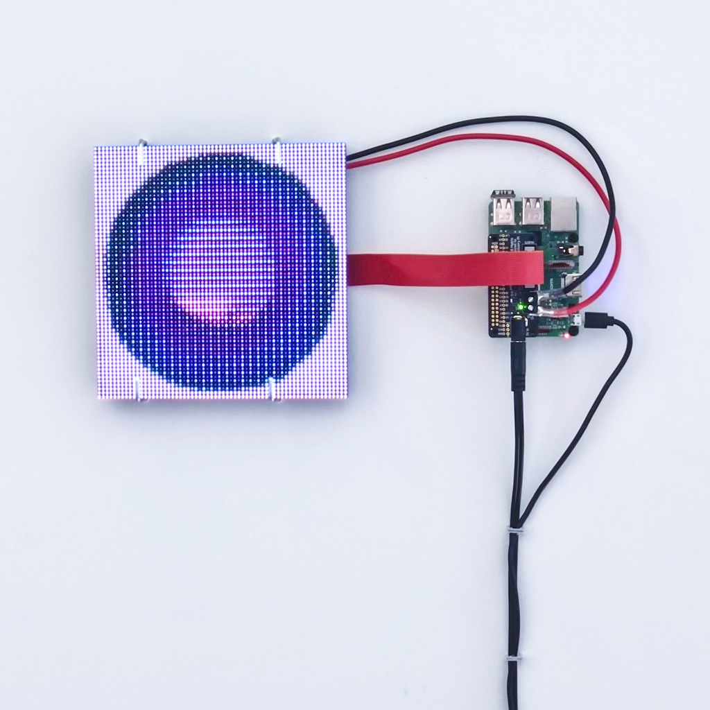 Little AI, AI data sculpture by David Young