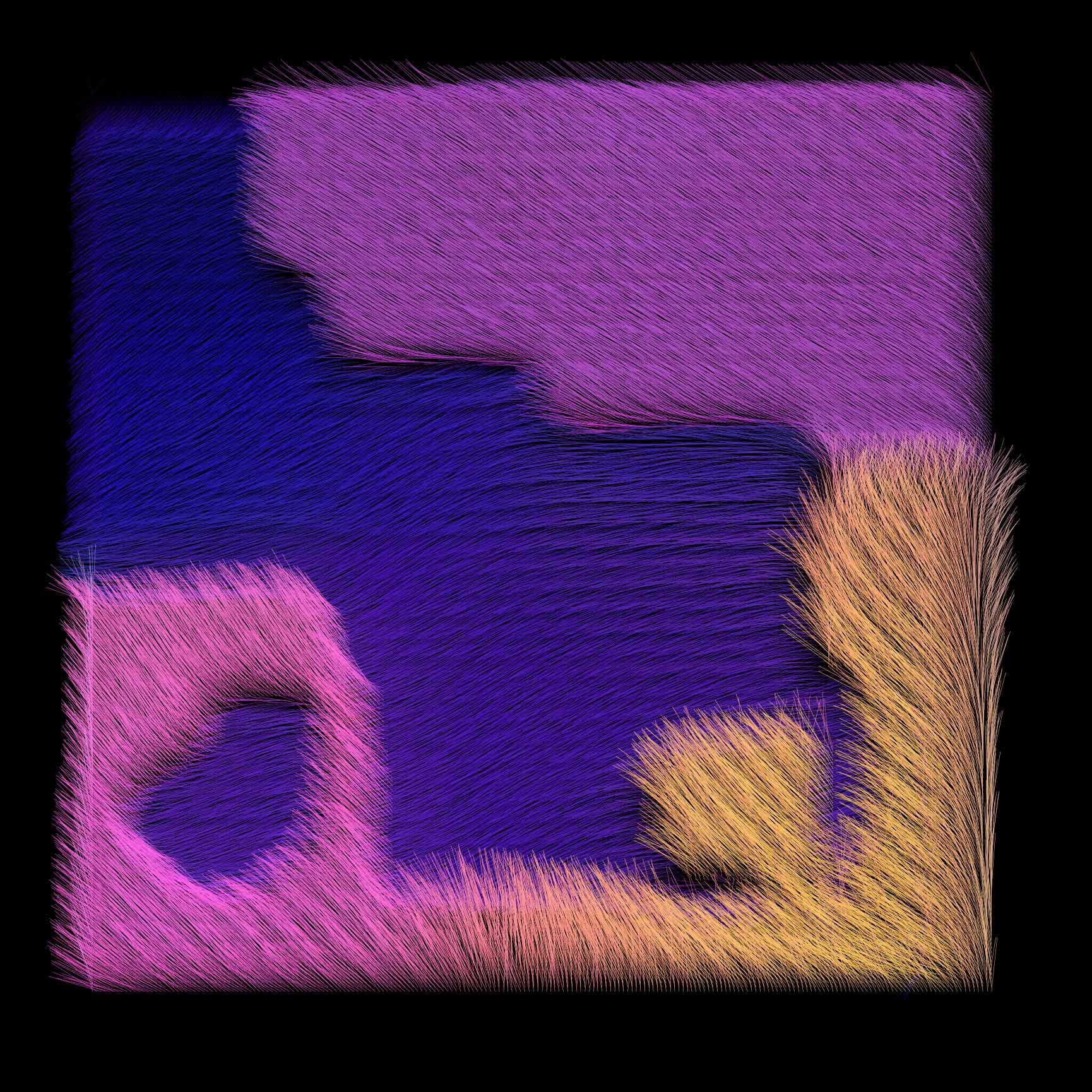 M(4), Manipulations series, AI artwork by David Young